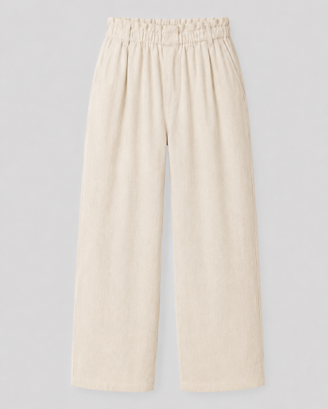 The iLiKE Wide-Leg Linen Pant