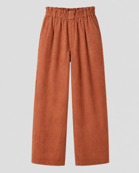 The iLiKE Wide-Leg Linen Pant